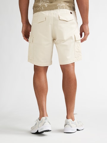 Petrol Industries - regular Pantalón cargo en blanco