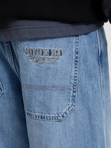 JACK & JONES Baggy Jeans 'JJIALEX JJNORREBRO' in Blau