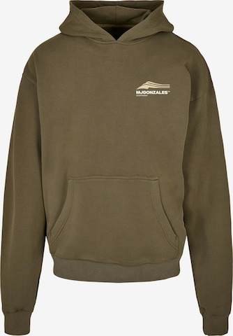 MJ GonzalesSweater majica - zelena boja: prednji dio