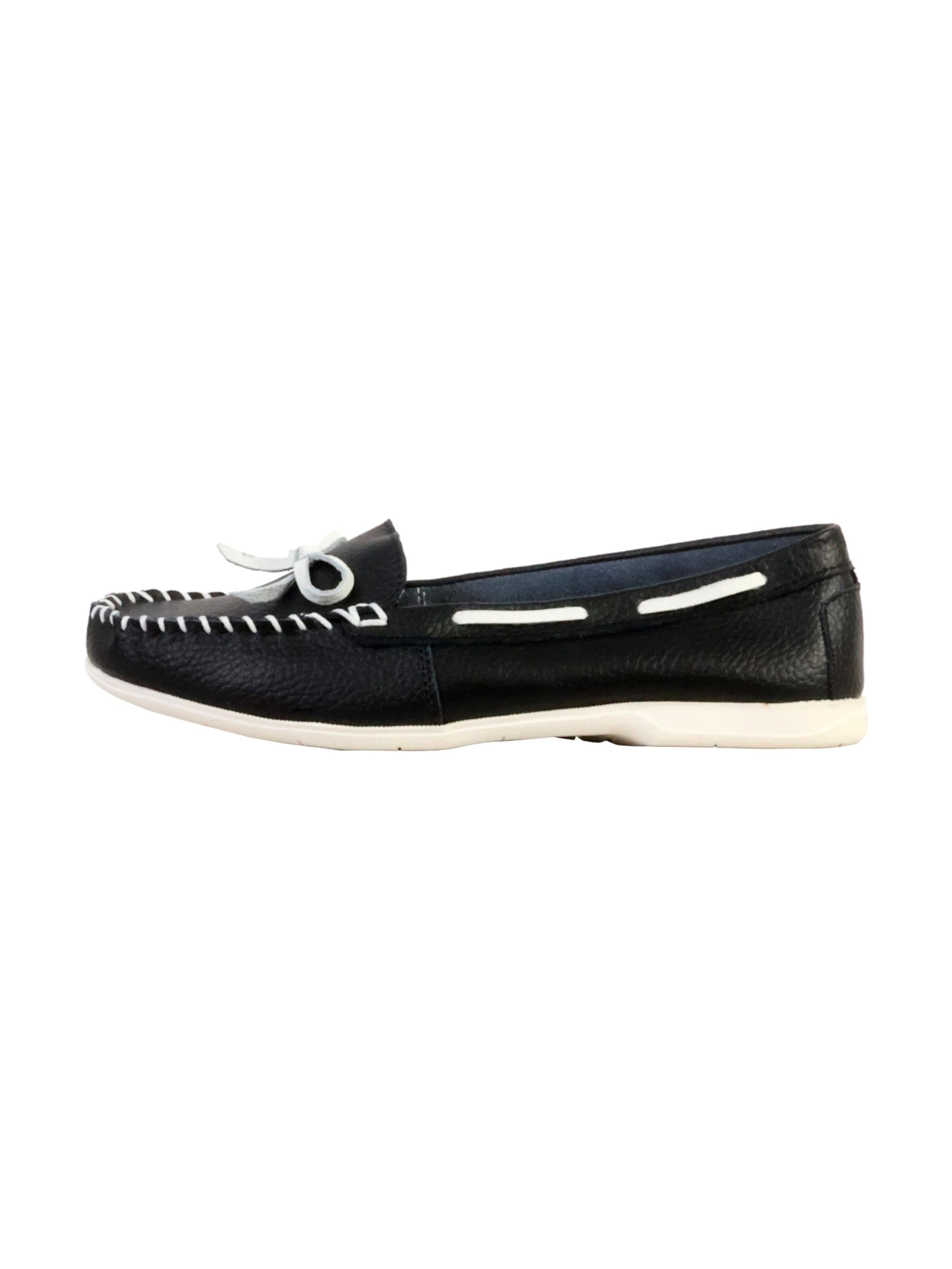 Super Mode - Zapatillas 'LBS-Ledermokassin' en verde: frente