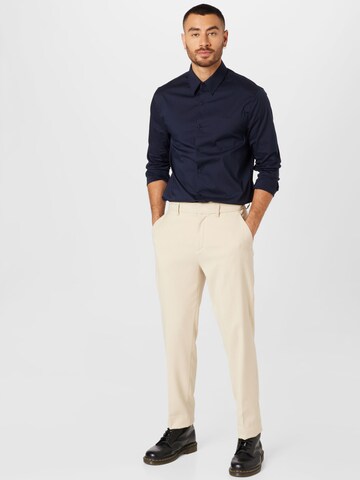 GUESS Slim fit Button Up Shirt in Blue