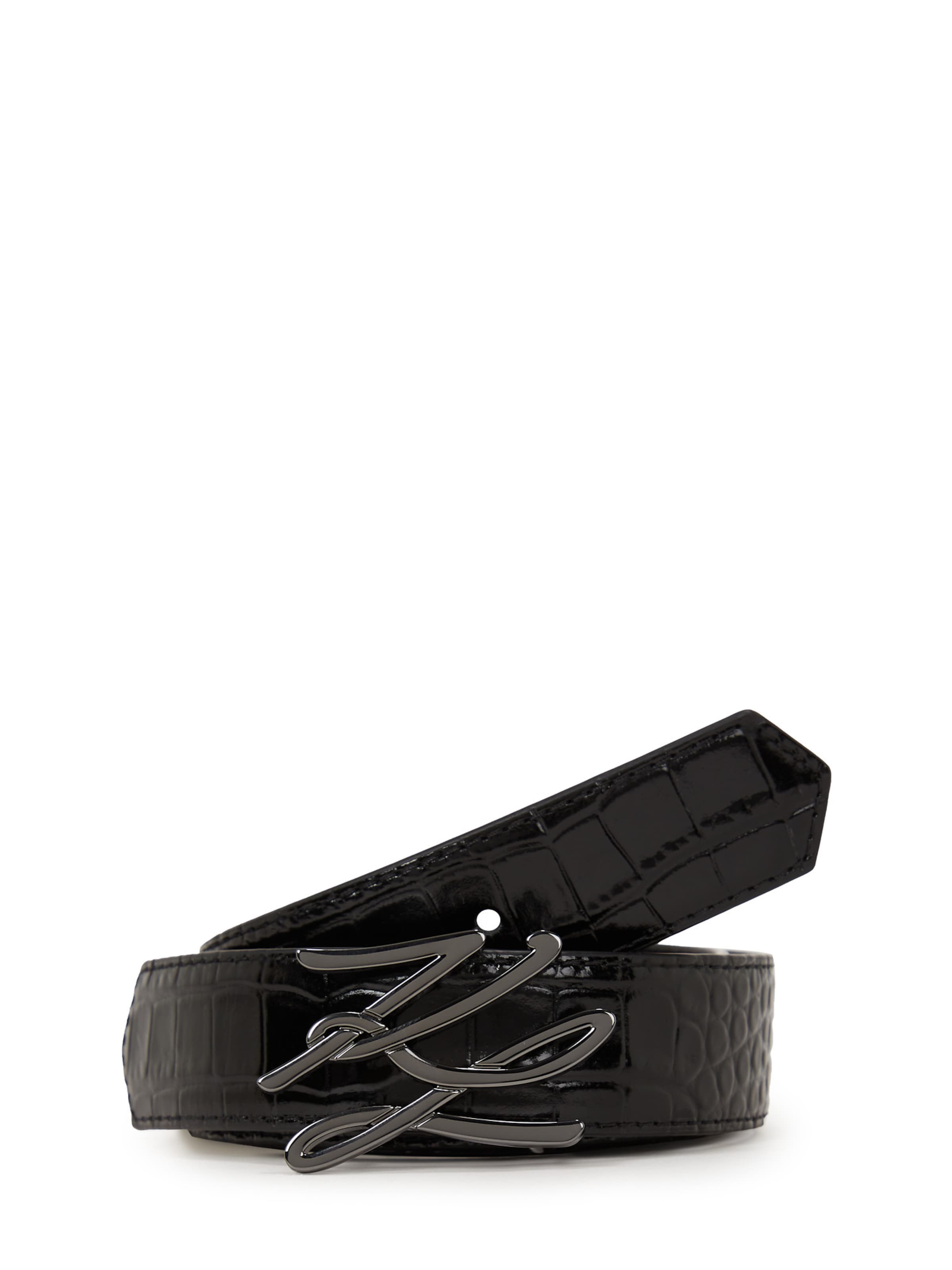 Karl Lagerfeld Ζώνη σε μαύρο, Άποψη προϊόντος