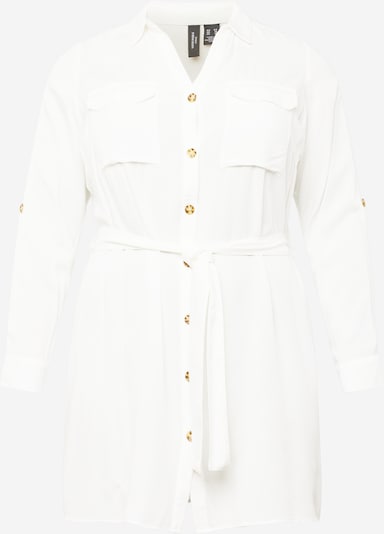 Vero Moda Curve Shirt Dress in White, Item view