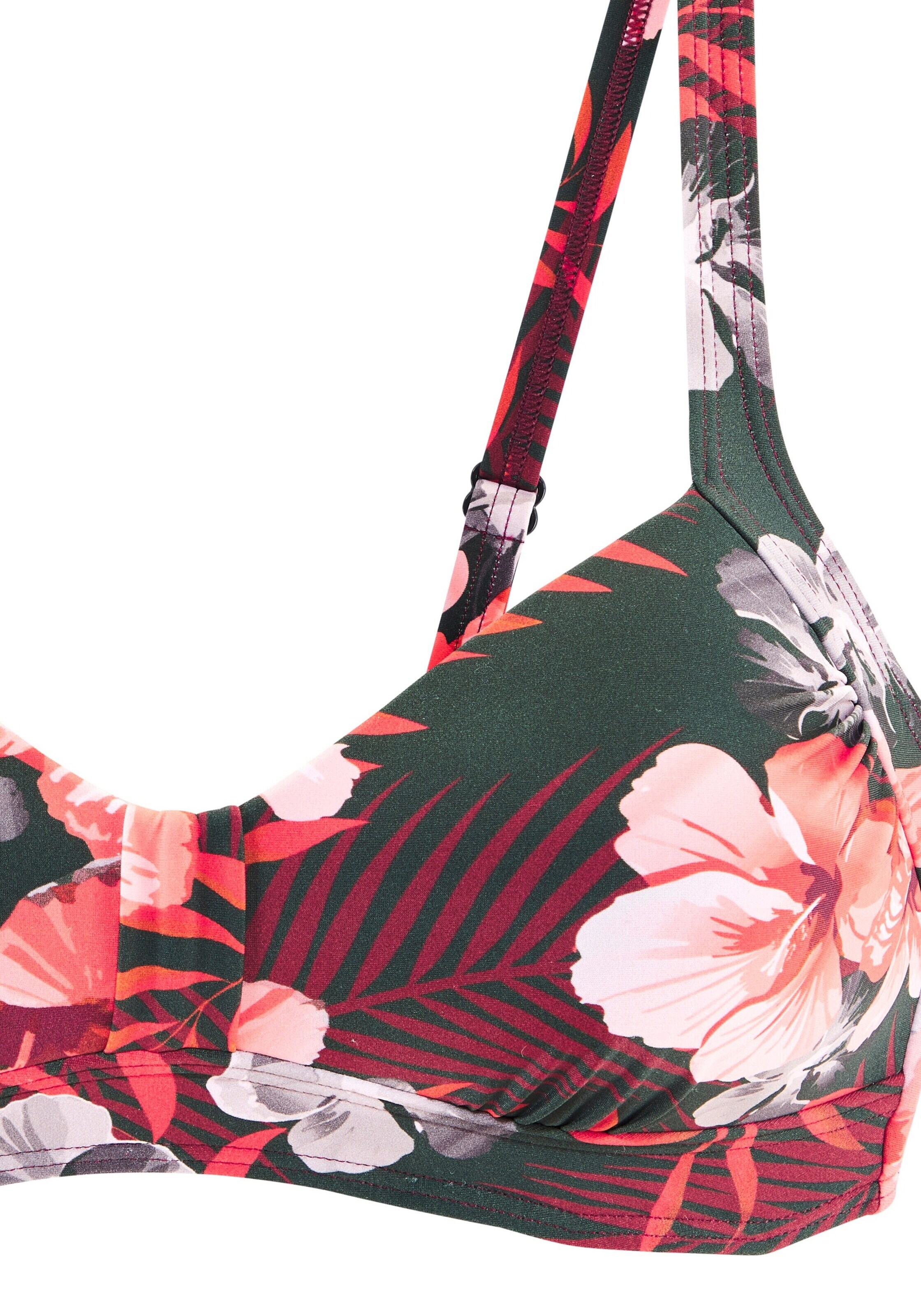 LASCANA Bandeau Bikinitop in Grün