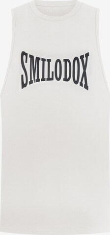 Smilodox Shirt 'Classic Pro' in Weiß: predná strana
