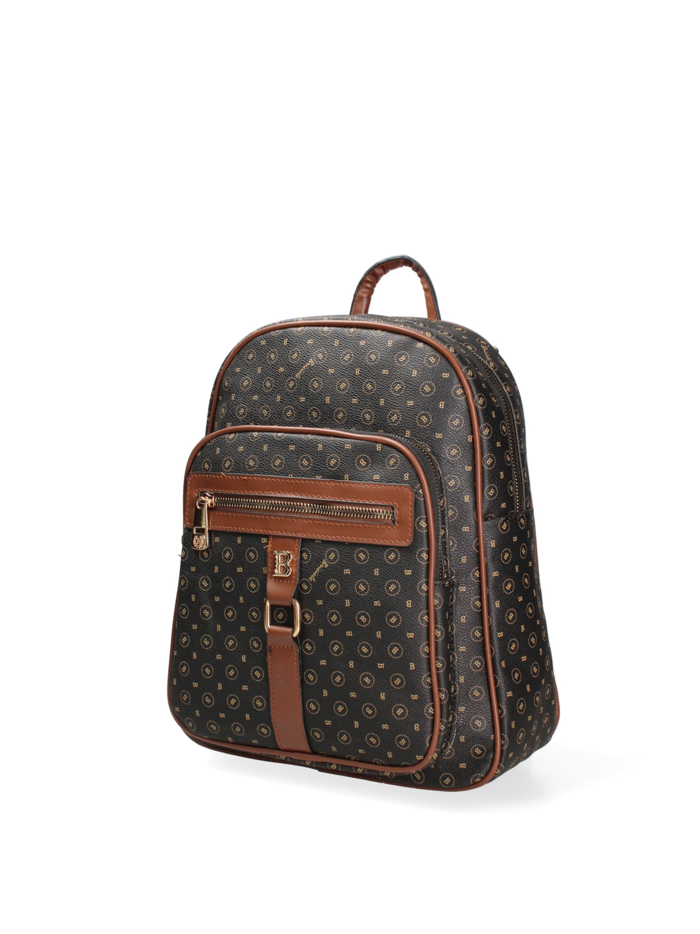 Zaino di Briciole in nero: frontale