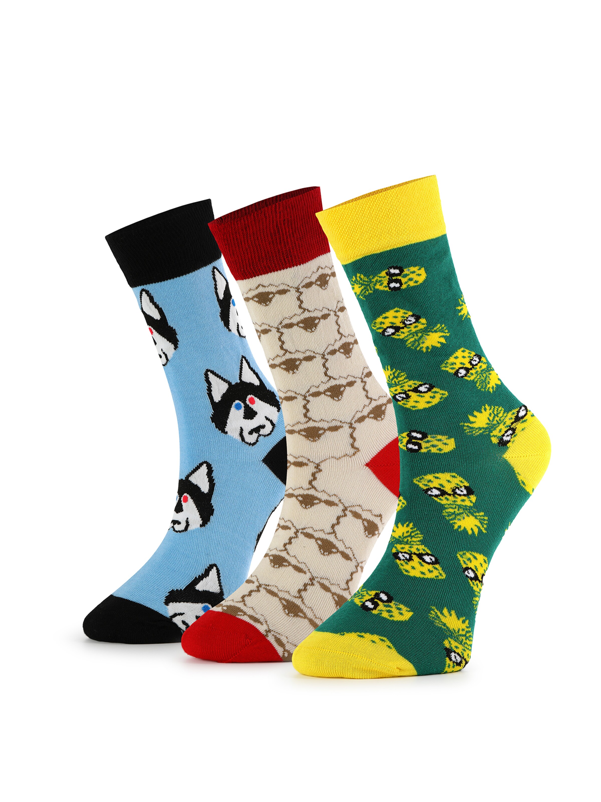 Chaussettes 'Bunt' Crea Socks en mélange de couleurs