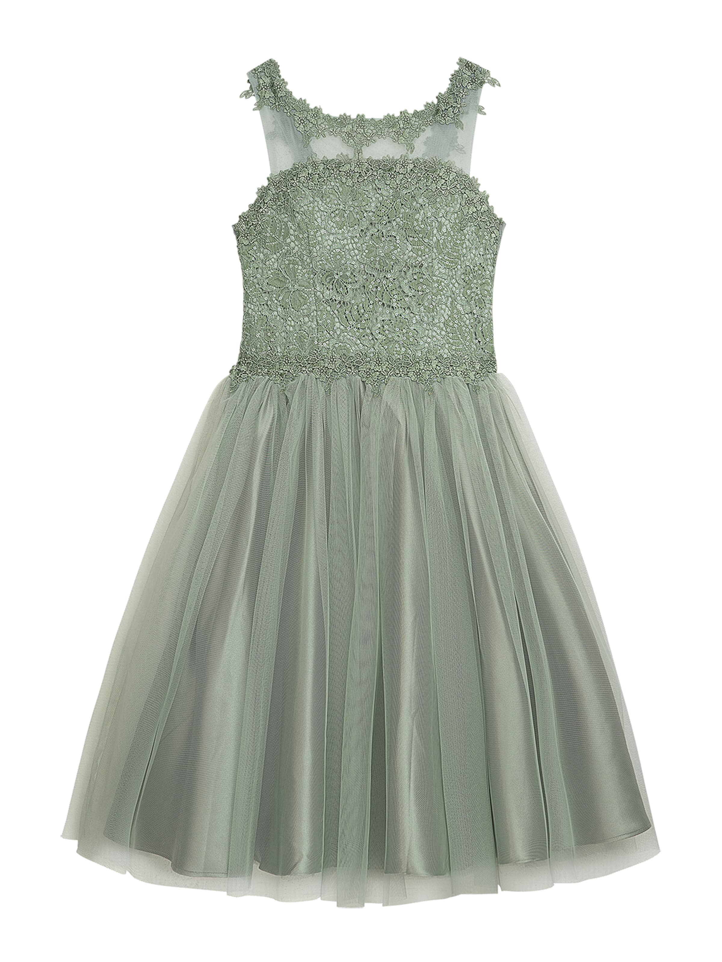 zaļš Danamade Kleita: no priekšpuses