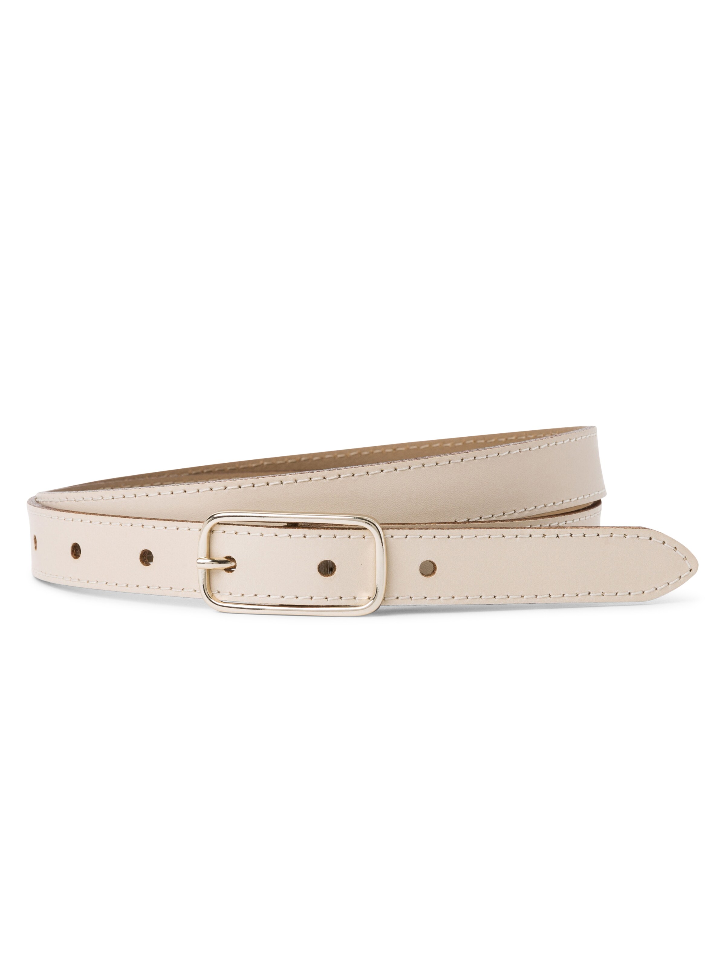 VANZETTI Gürtel in Beige: Vorderseite