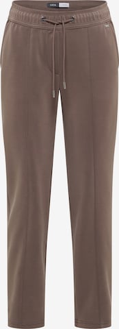 Regular Pantalon 'Tracey' CECIL en marron : devant