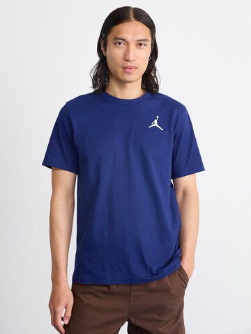 T-Shirt Jordan en bleu : devant