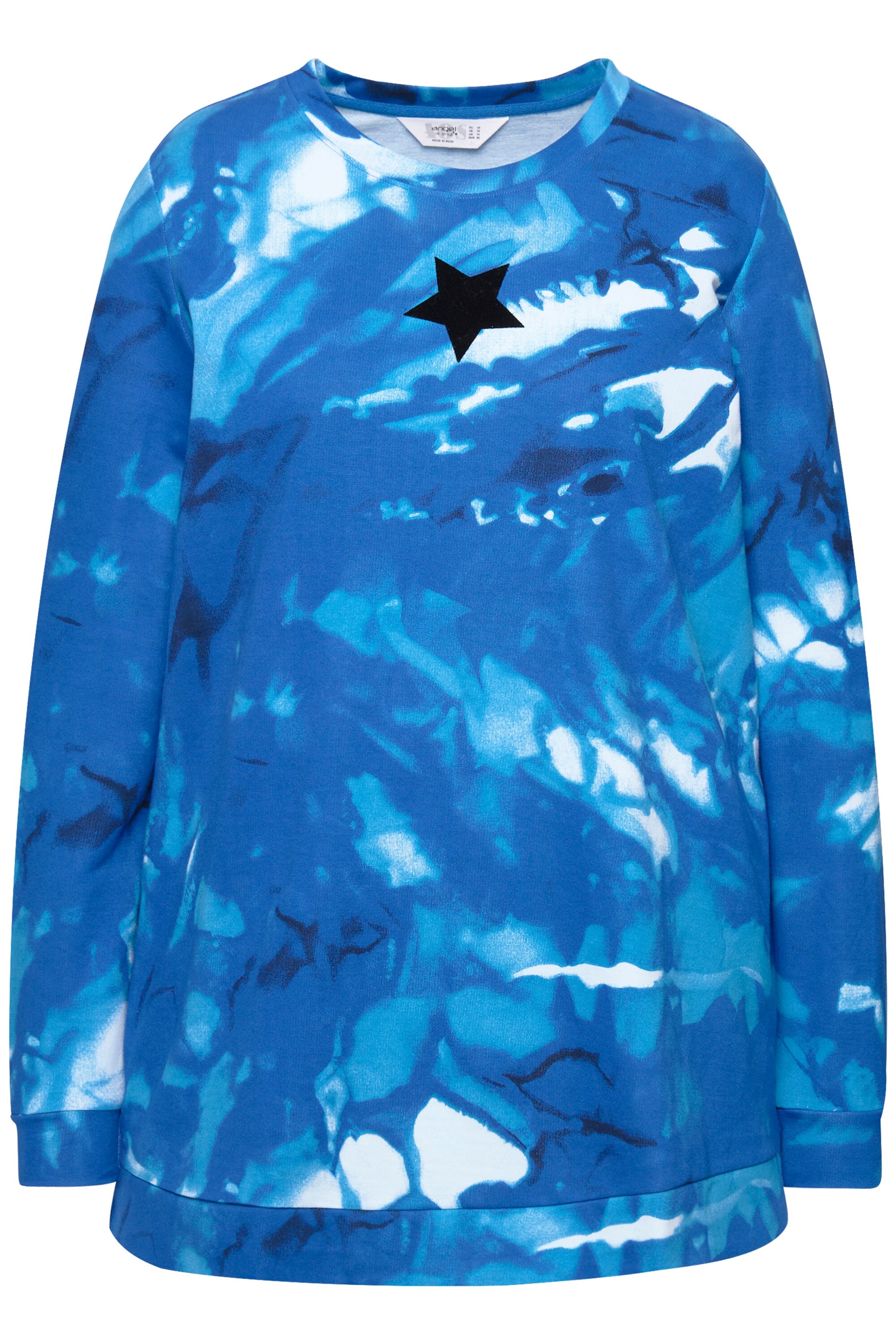 Angel of Style Sweatshirt in Blauw: voorkant