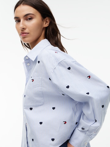 Tommy Jeans Blúzka - Modrá