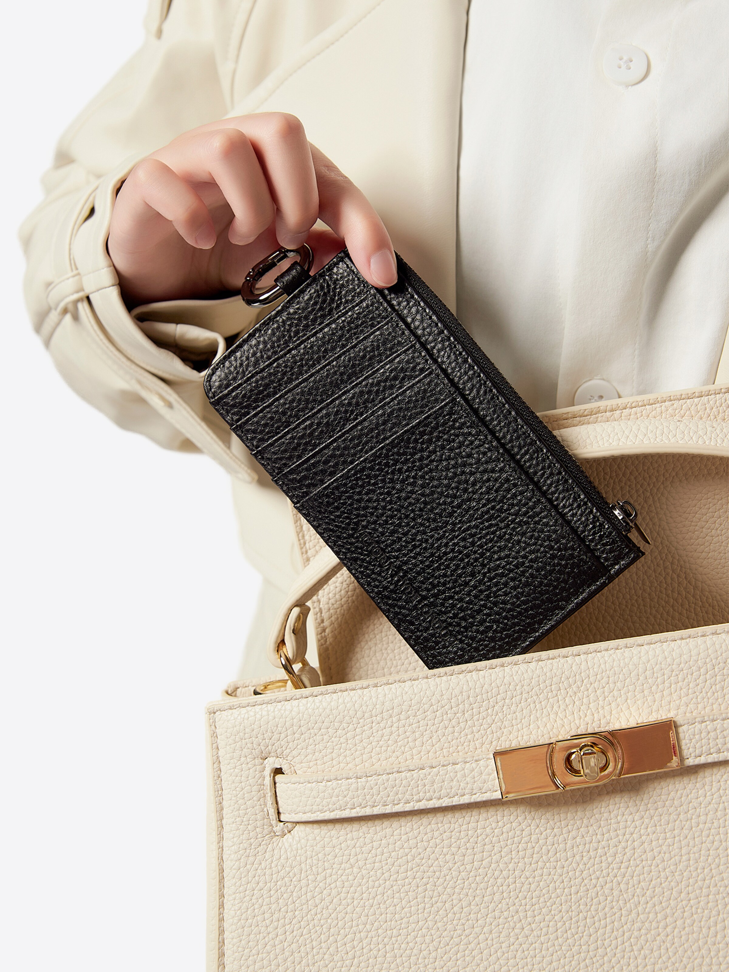 Victoria Hyde Tegnebog 'Jov ' i sort