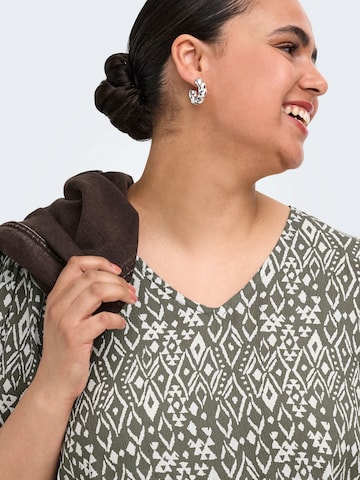 ONLY Carmakoma Blouse 'CARVIWI' in Green