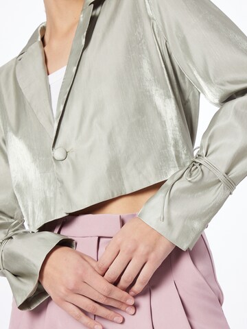 Nasty Gal - Blazer em verde