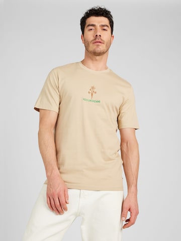 T-Shirt 'LANDON' Only & Sons en beige : devant