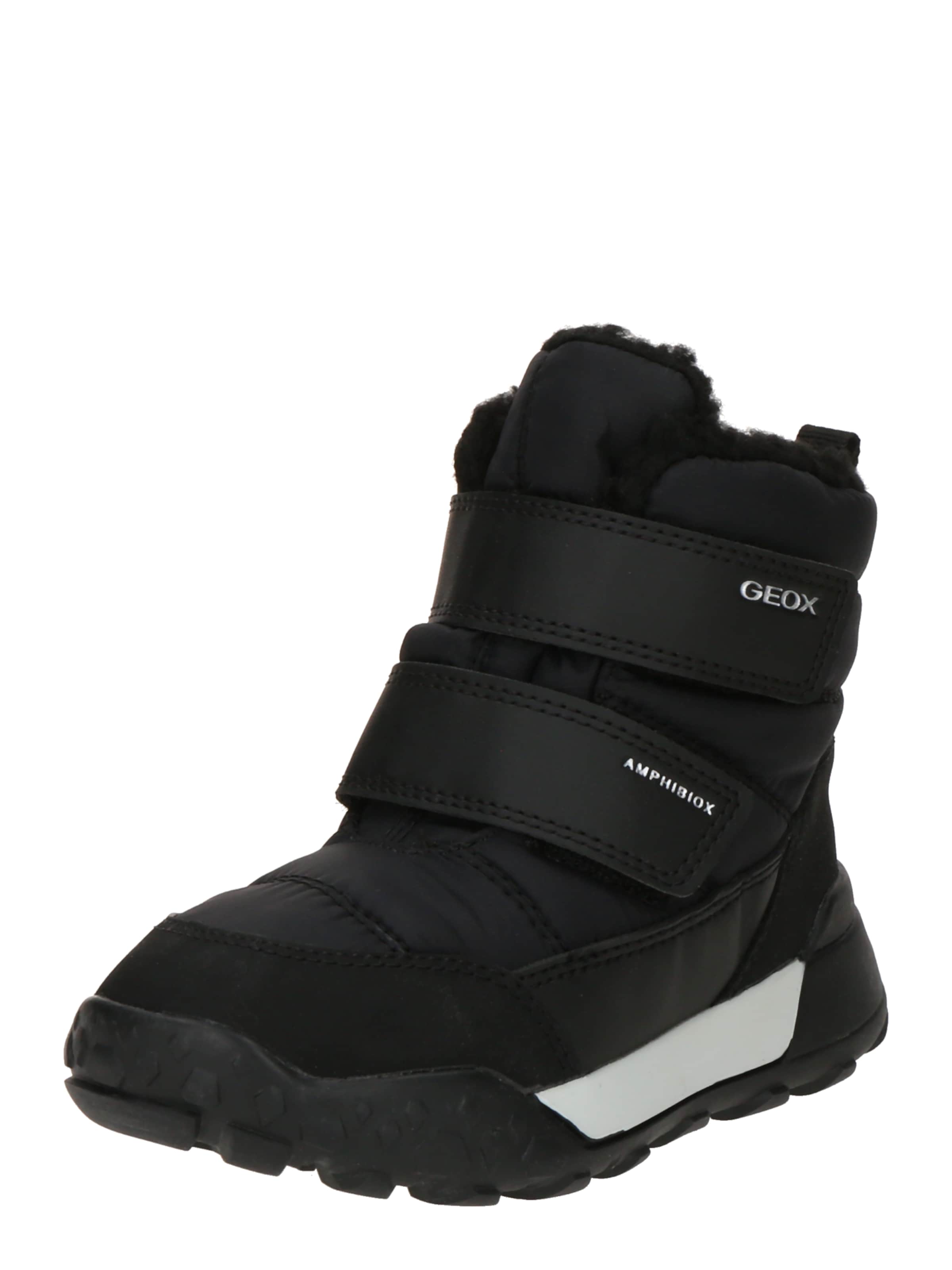 Bottes de neige 'TREKKYUP' GEOX en noir : devant