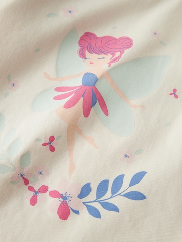 NAME IT Póló 'NMFTIKKA' - bézs