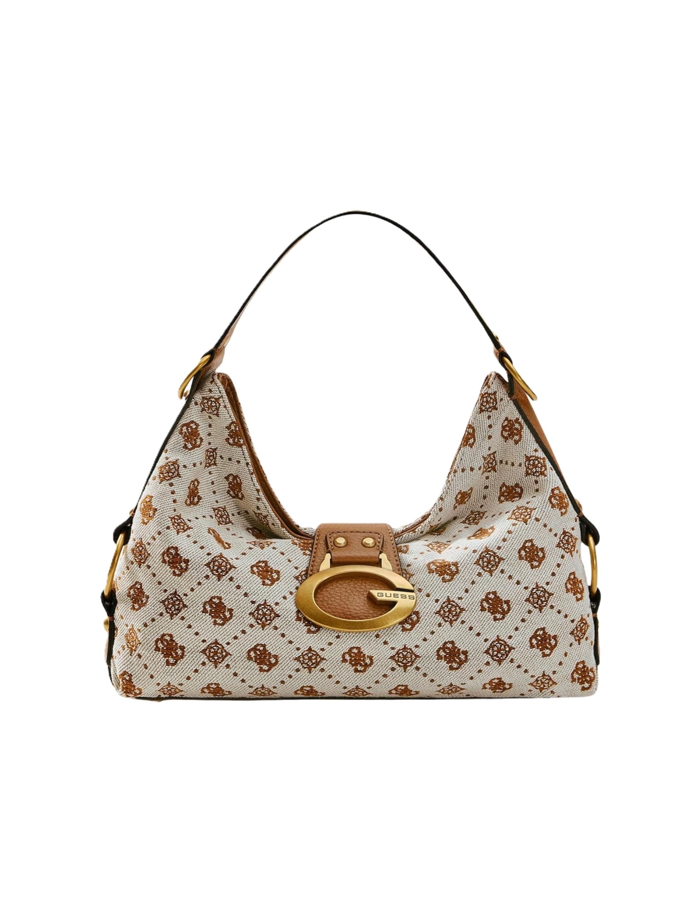 Borsa a spalla 'JB930818' di GUESS in beige: frontale