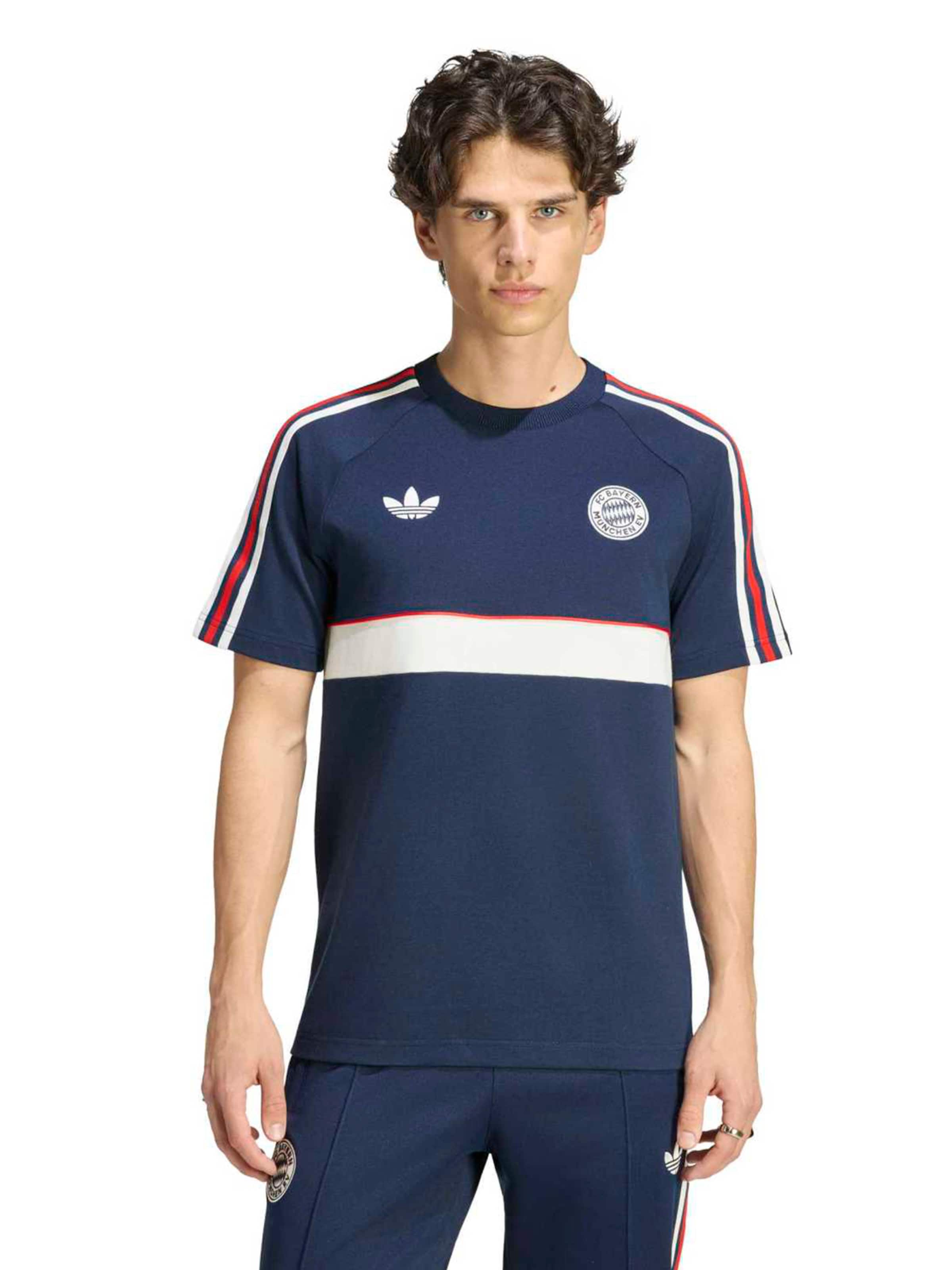 ADIDAS PERFORMANCETehnička sportska majica 'FC Bayern München' - plava boja: prednji dio