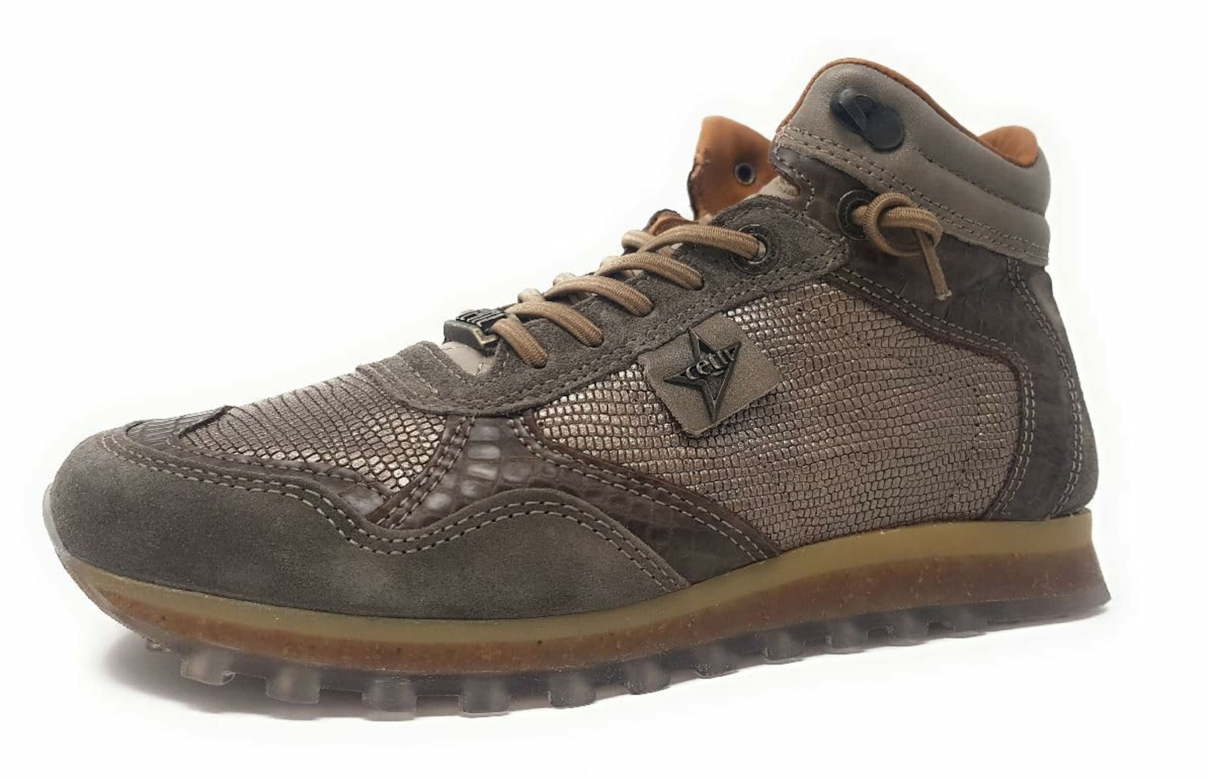 Cetti Sneaker in Braun: Vorderseite