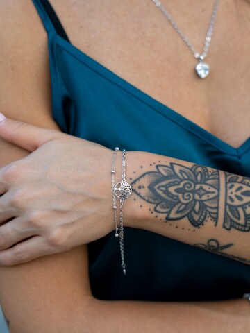 SERASAR Bracelet 'Life' in Silver