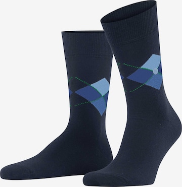 Chaussettes BURLINGTON en bleu : devant