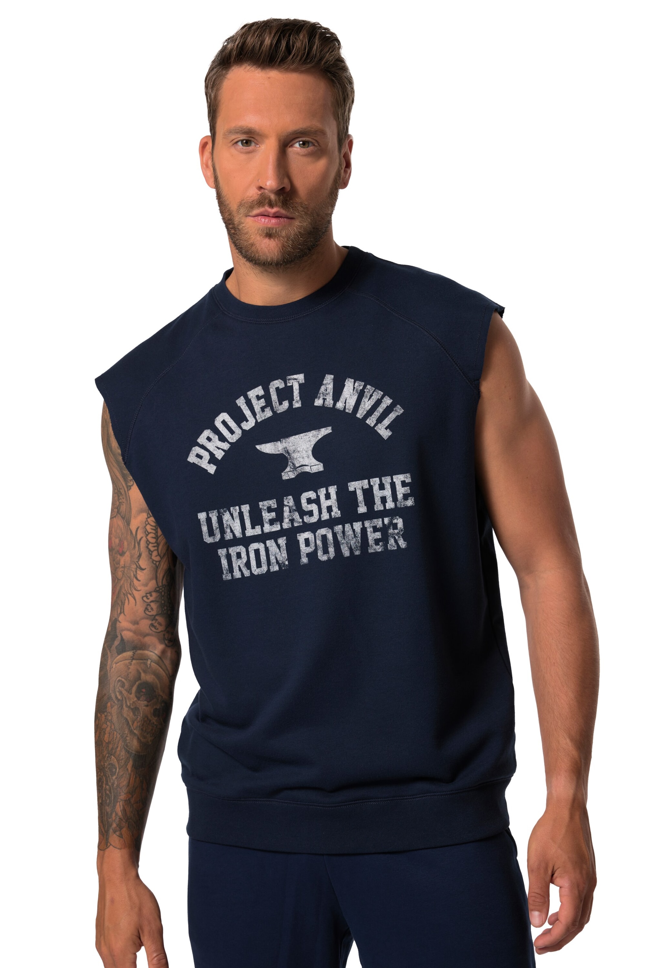 JAY-PI Sweatshirt in Blue: front