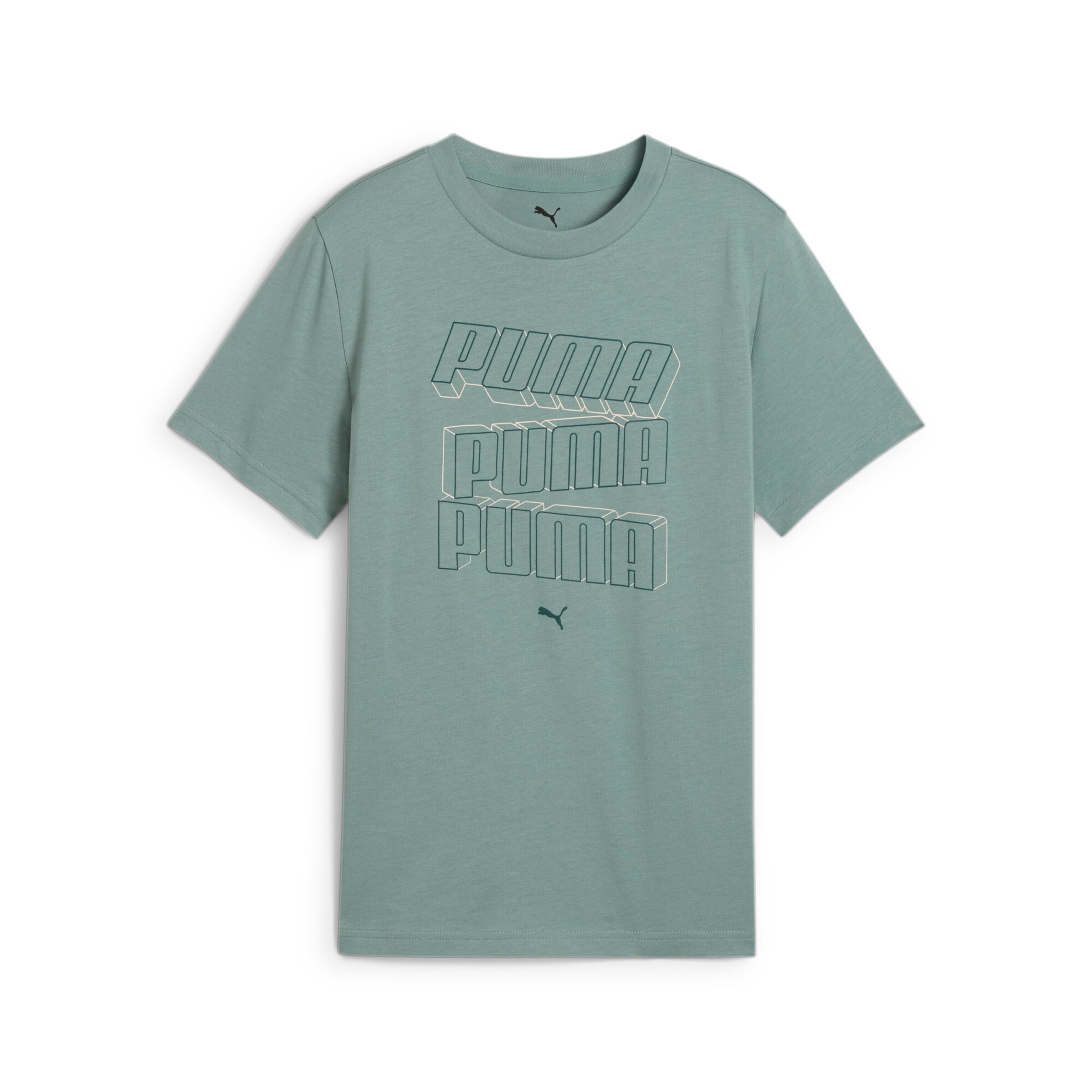 PUMA Performance Shirt in Green: front