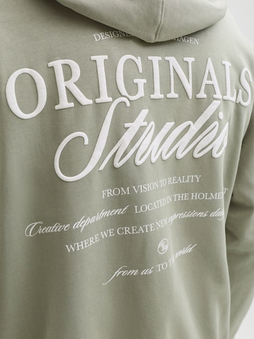 JACK & JONES Sweatshirt 'JORNORREBRO' i grön