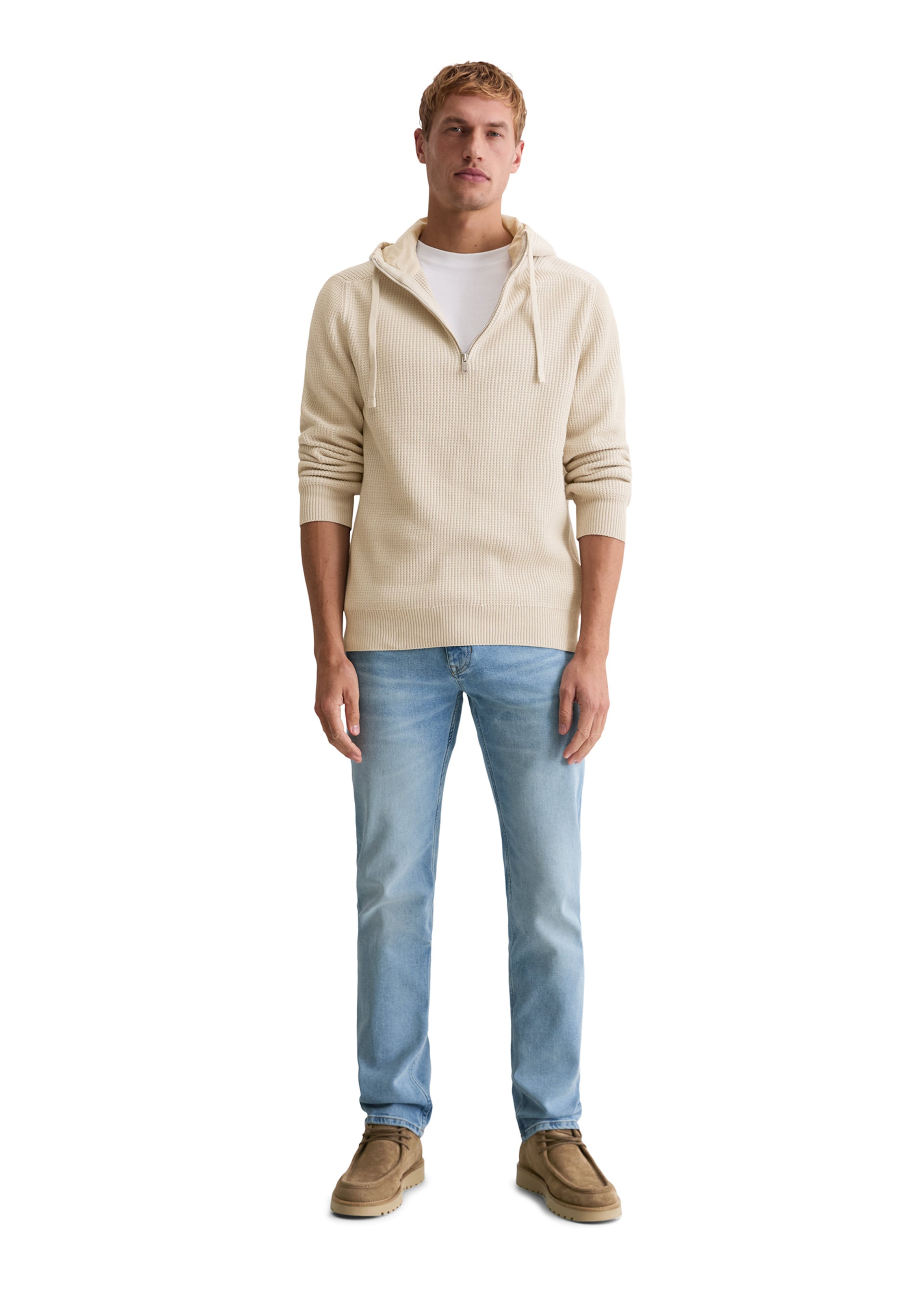 Marc O'Polo Sweatshirt in Beige