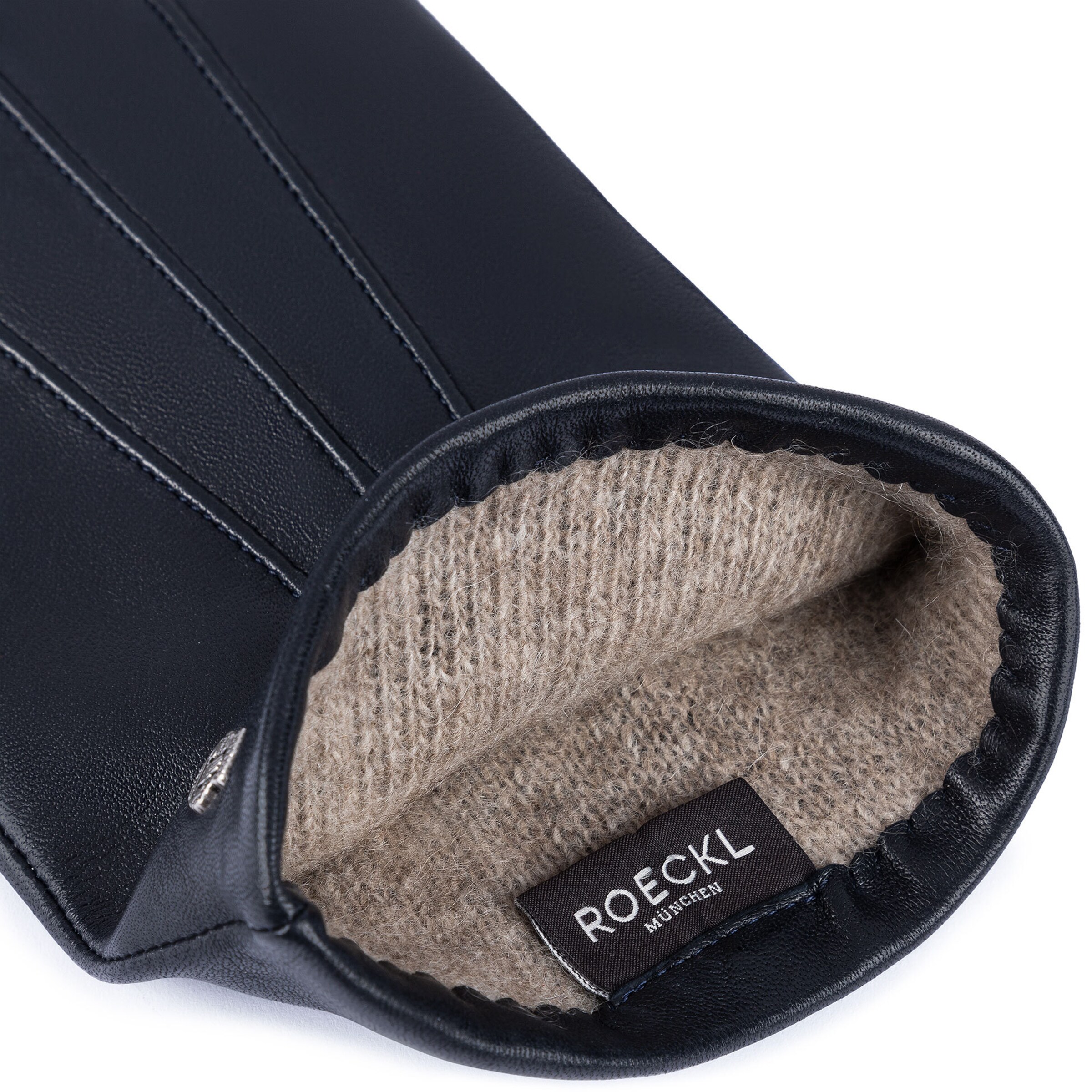 Roeckl Vingerhandschoenen 'DOVER' in Blauw