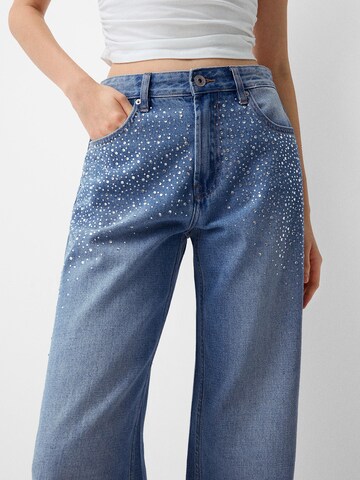 Regular Jean Bershka en bleu