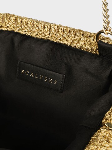 Scalpers Listová kabelka - Zlatá