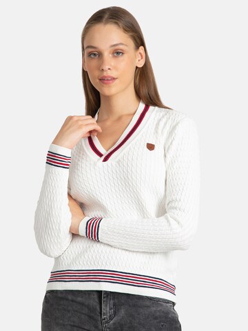 Jacey Quinn Sweater in White