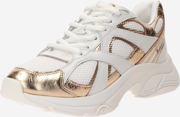 MICHAEL Michael Kors Matalavartiset tennarit 'LEO' värissä kulta: etupuoli