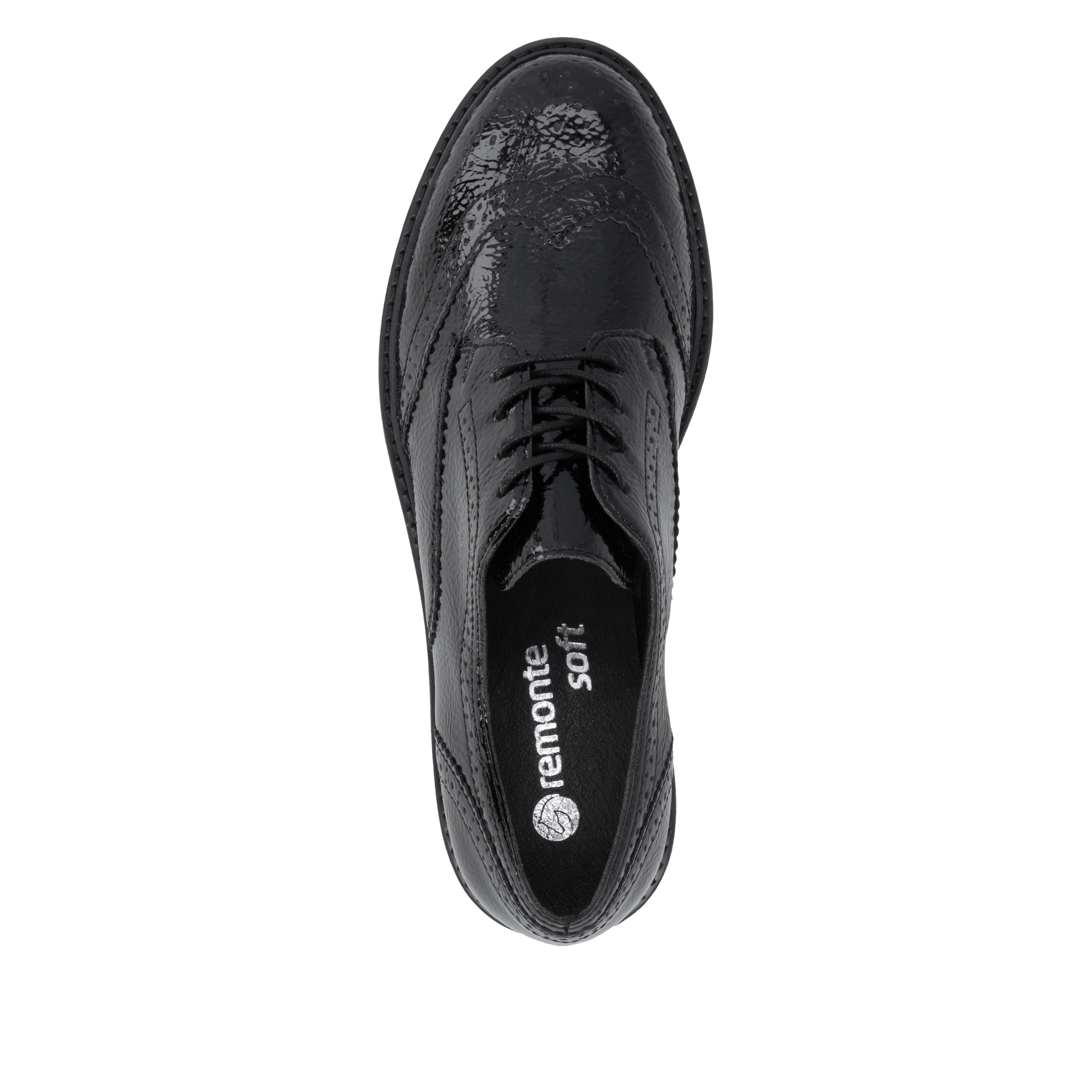 Chaussure à lacets REMONTE en noir