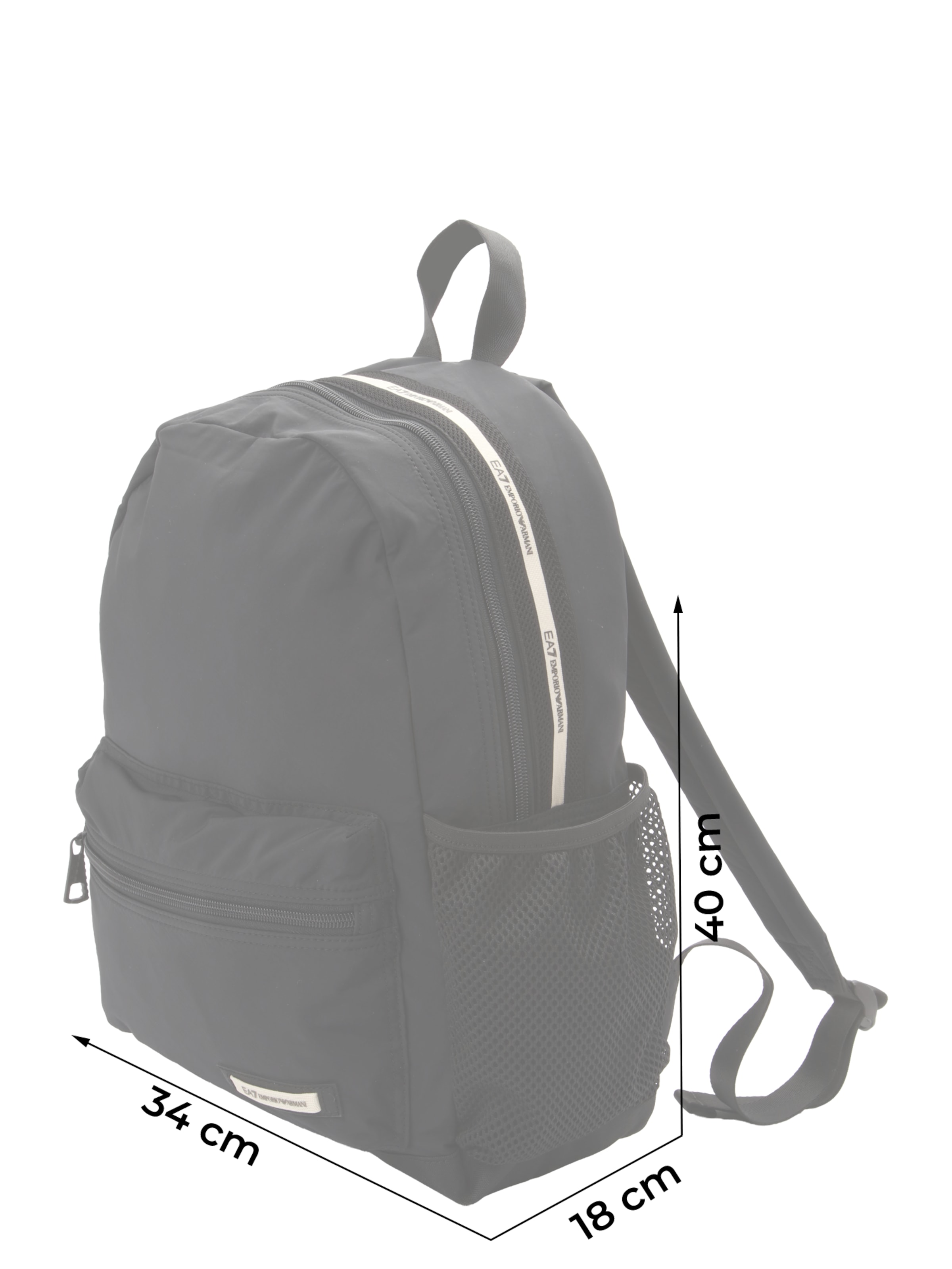 EA7 Emporio Armani Ryggsäck i svart