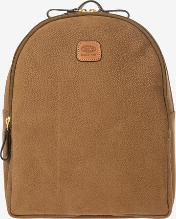 Bric's Backpack in Brown: front