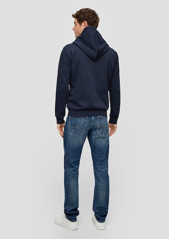 QS Sweatjacke in Blau