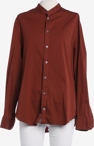 Emporio Armani Freizeithemd / Shirt / Polohemd langarm M in Rot: Vorderseite
