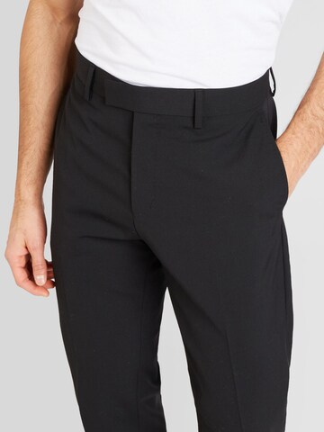 Tiger of Sweden Regular Pleated Pants 'TENSE' in Black