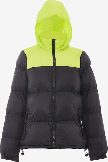 myMo ATHLSR Veste d’hiver en jaune fluo / noir, Vue avec produit