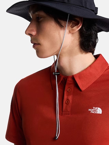 THE NORTH FACE T-shirt 'M TANKEN POLO' i röd