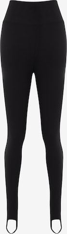 Trendyol Leggings in Black: front