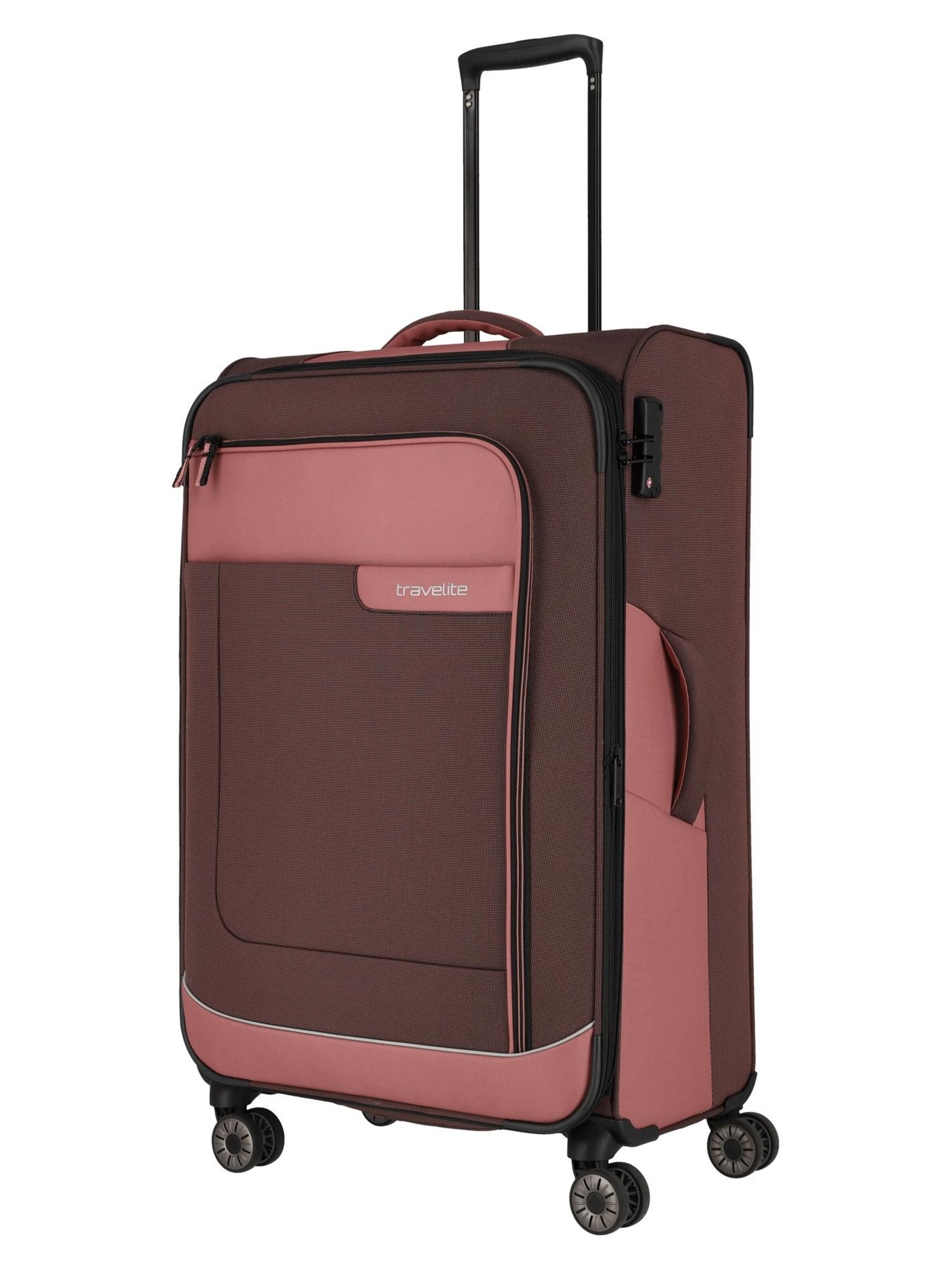 Valigia di TRAVELITE in rosa: frontale