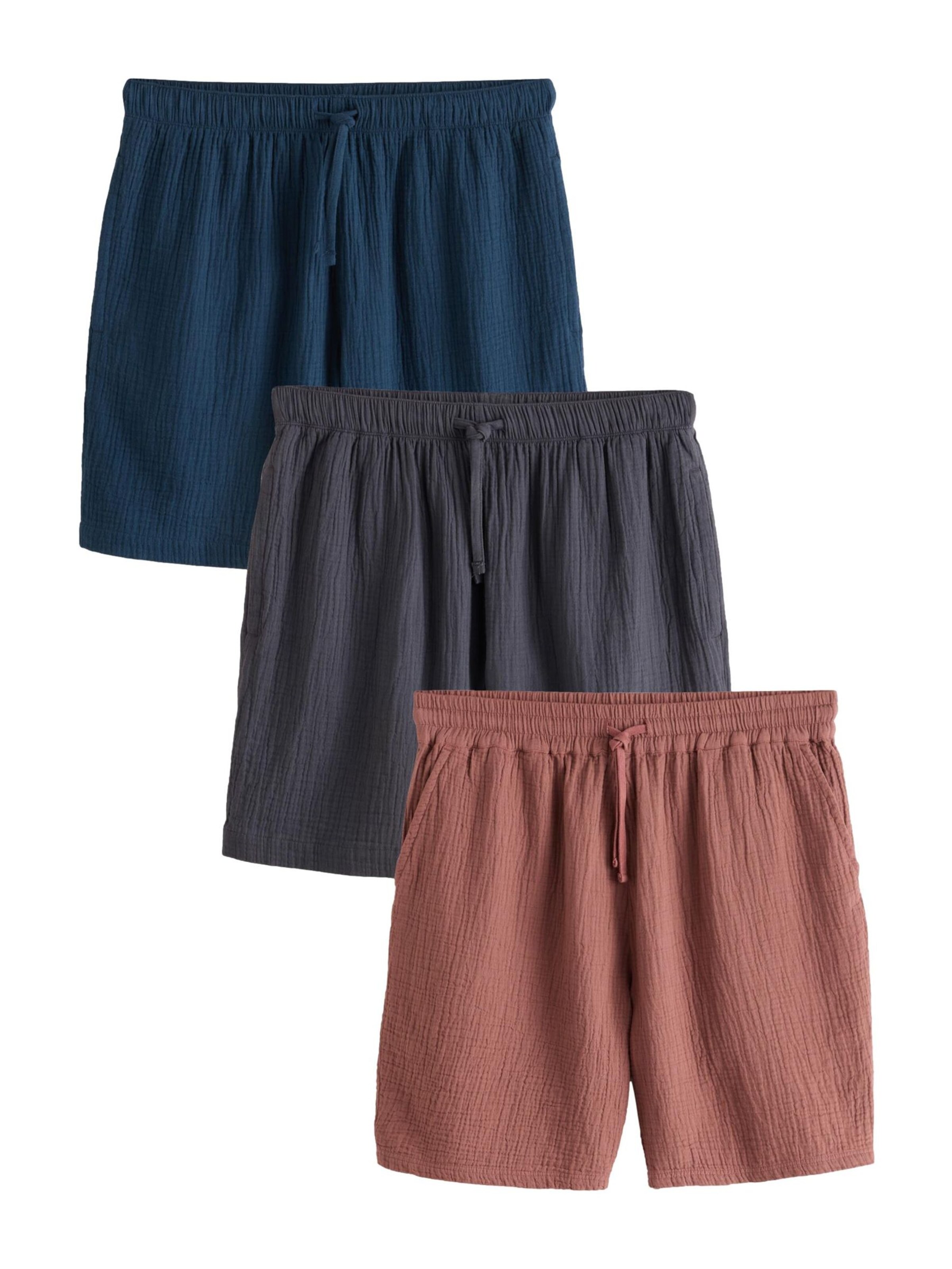 Next Shorts in Blau: Vorderseite