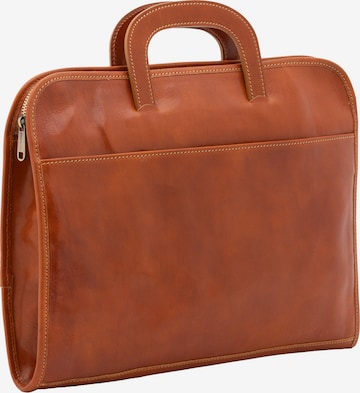 Viola Castellani Document bag in Brown: front