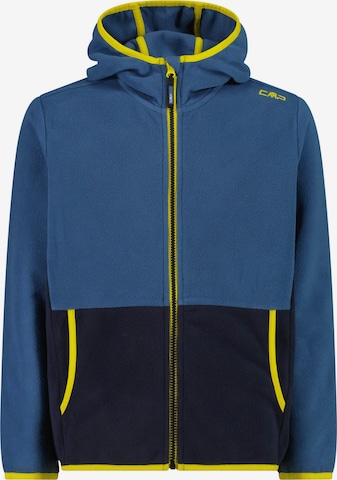 CMP Athletic Fleece Jacket in Blue: front